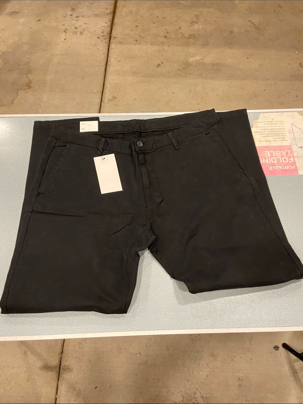Zara Men's Black Chino Pants - Straight Fit